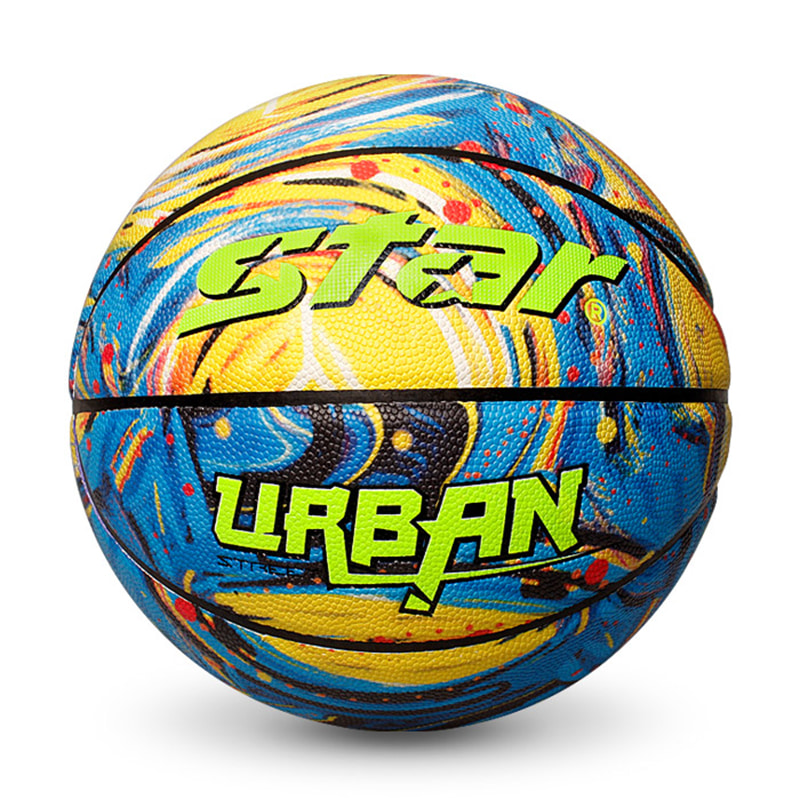 스타 농구공 어반 BB5337 / 시인성 높은 화려한 그래픽 농구공